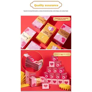 2026 hit The same surprise bounce red envelope box birthday gift box Qixi Valentine's Day gift folding jump creativity
