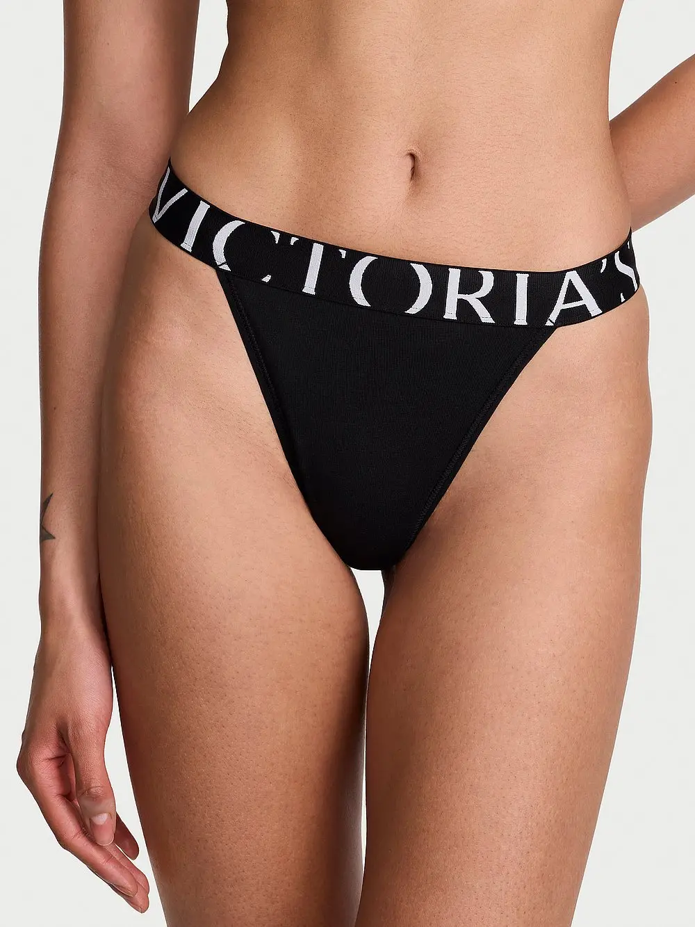 Victoria's Secret Exploded Logo Cotton 90s Brief Panty