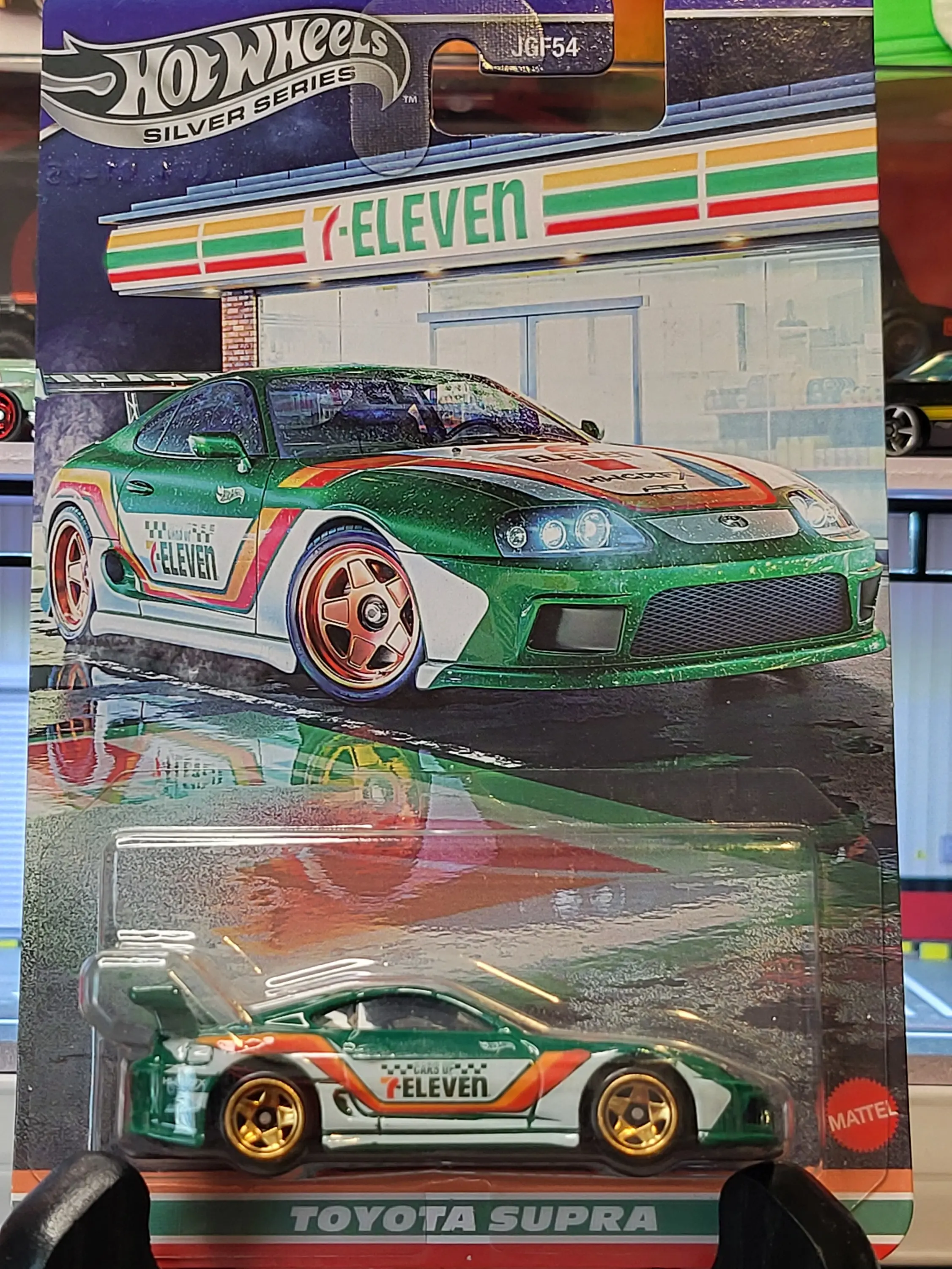 7-ELEVEN TOYOTA SUPRA 2025 Hot Wheels SILVER SERIES Exclusive 7/11