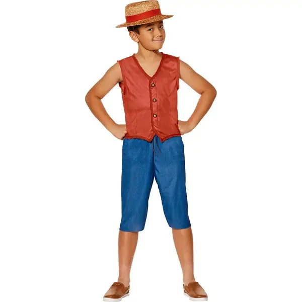 One Piece Boy's Luffy Costume