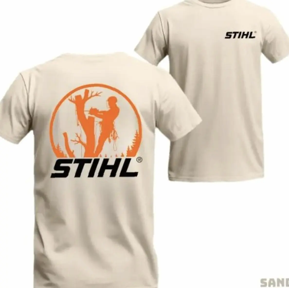 Premium Stihl Chainsaw Arborist Climbing TShirt, Tree Cutter Logger Workwear Tee, Lumberjack Vintage Outdoor Shirt, Woodworker Forest Gift for Men, Full Sizes - Available Now
