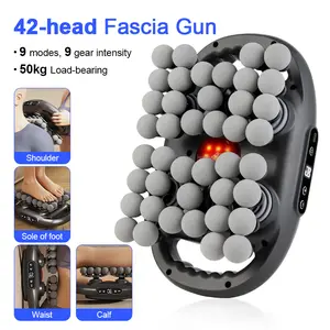 Quality 42-head Massage Gun Deep Muscle Relaxation Tool Portable Design Ideal Gift for Friends & Family High-Quality Professional Muscle Relaxation Device