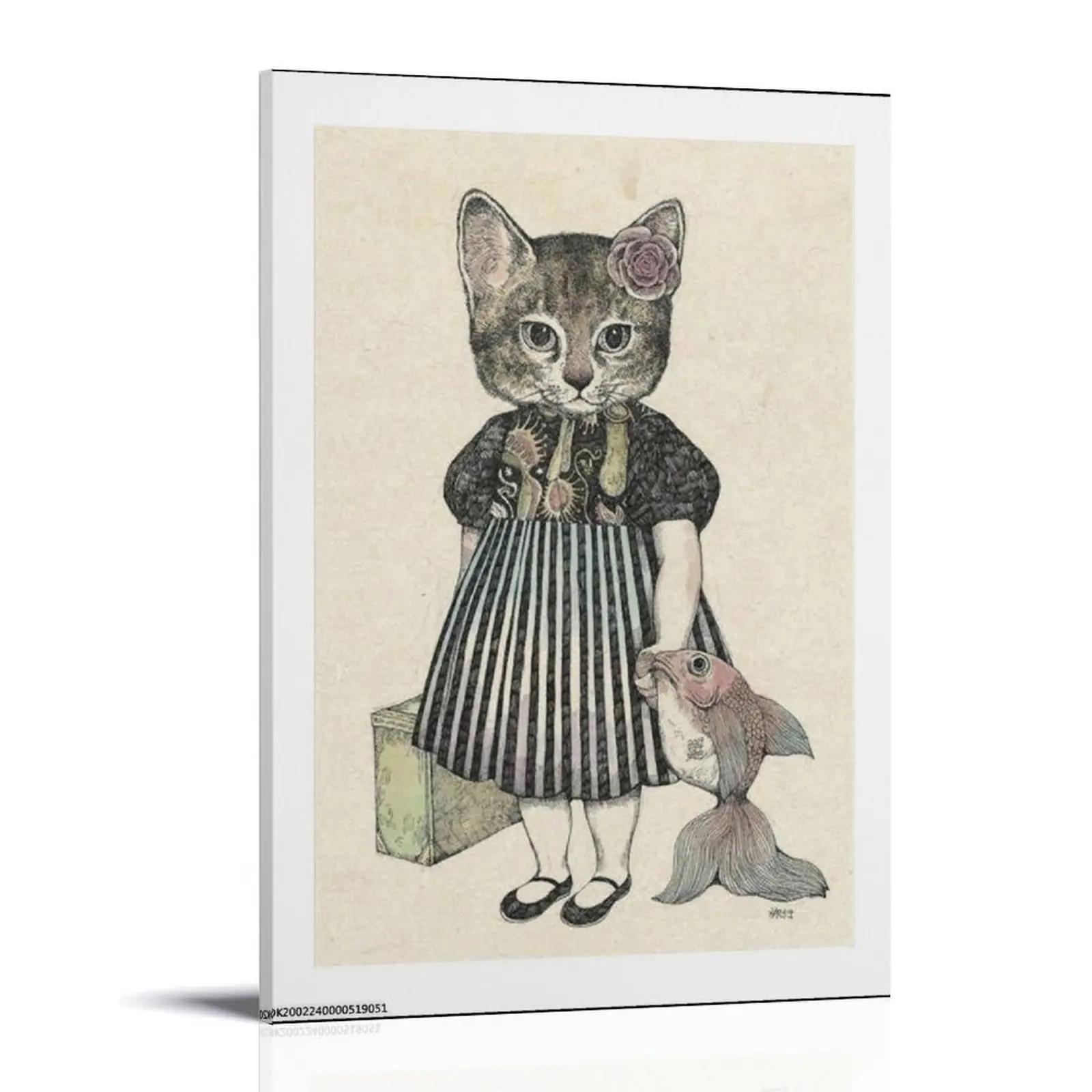 Higuchi-yukoko Postcard Book Poster Posters Music Album Cover Posters Canvas Wall Art High-Resolution Vintage Band & Artist Prints for Room