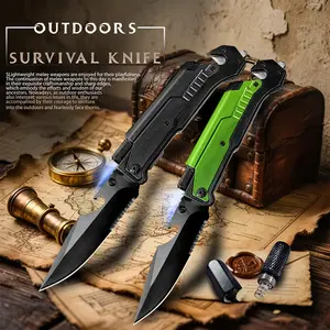 Hot-Selling Multi-Functional Folding Knife for Men EDC Knife Hunting Knife An essential item for camping and mountaineering, and an ideal gift for men.