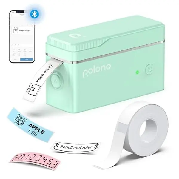 P31S Label Printer, Portable Bluetooth Label Maker, Thermal Printer for Organization, Storage, Office and Home, Gift , Fathersdaygift, summerwins