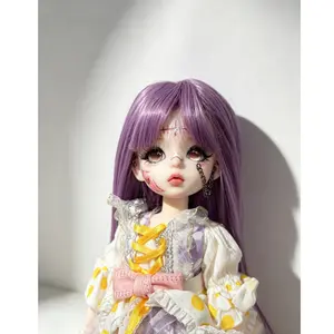 -Handcrafted Poseable Collectible Doll – Nova Style