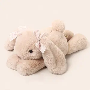 Cute Plush Bunny Toy for Kids, Soft Stuffed Animal Doll, Room Decor & Creative Gift Idea, Perfect Birthday Present for Girls, Soft Cuddly Gift