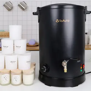 ToAuto Wax Melter 15L for DIY Candle Makers with Faster Wax Outlet Precise Temperature Control Easy to Clean Pink Color Ideal for Thanksgiving & Christmas Projects tools and gadgets for him