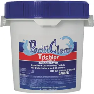 Water Techniques F008005040PC Trichlor 3 in. Tablets - 5 lbs Pail