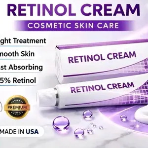 RETINOL  CREAM  •• 0.05% Tube with 30mg Acne Skin Repair