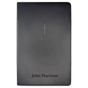 Custom NLT Black Standard Size TruTone Personalized Holy Bible Small Print - tiktok