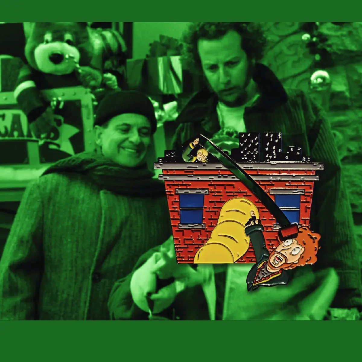 home alone brick pin home alone brick pin