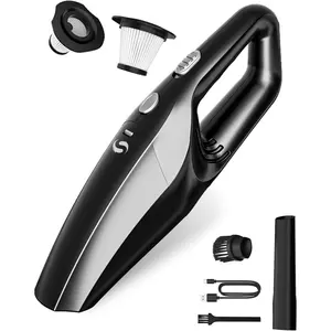 Handheld Vacuum Cordless Mini  Vacuum Cleaner Portable and Rechargeable with  Suction for   Office and  with HEPA Filter and Lightweight