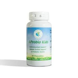 i-Probio Kids Probiotic for Children 2 Billion CFU 10 Strains Xylitol Sweetened Digestive & Immune Support Chewables
