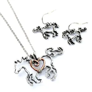 Wyo Horse Jewelry - Native Prairie Silver Earrings