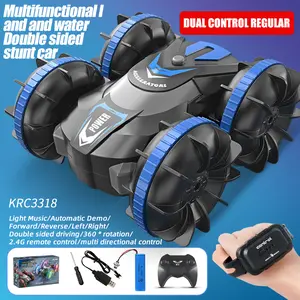 TheNorthStar 360 Degree High Speed Rolling Stunt Car With Watch and Remote Control ，Waterproof Remote-Control Car,Anti-collision For Adult and Kids