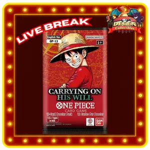 OP13 TCG - Carrying on his will - LIVE RIP