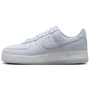 NOCTA x Nike Air Force 1 "Love You Forever" Low-Top Minimalist Sneakers - Men's/Women's Purple-Silver Flats with Comfort, Versatility, Sneaker Slip Resistant Design