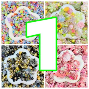 1  Acrylic Beads 10-16 mm Coloured Craft theme mix Beads Suitable for Making Bracelets DIY Jewellery Necklaces and Garments