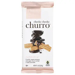 Chuao Chocolatier Dark Chocolate Bar, Cheeky Cheeky Churro™, 2.8 oz (80 g)
