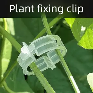 100PCS Thickened Plant Support Clips for Vines Plant Holders Vine Fixers Seedlings Peppers Eggplants Fruits Vegetables Easy Installation Versatile Use