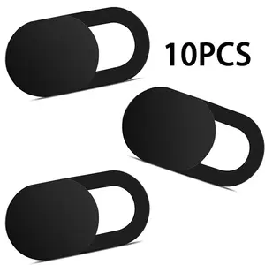 Network Camera Protection Cover (10 Pack), Webcam Ultra-Thin 0.03 Inch Slide Blocking for iPhone iPad Macbook Pro Imac Phone PC Accessories