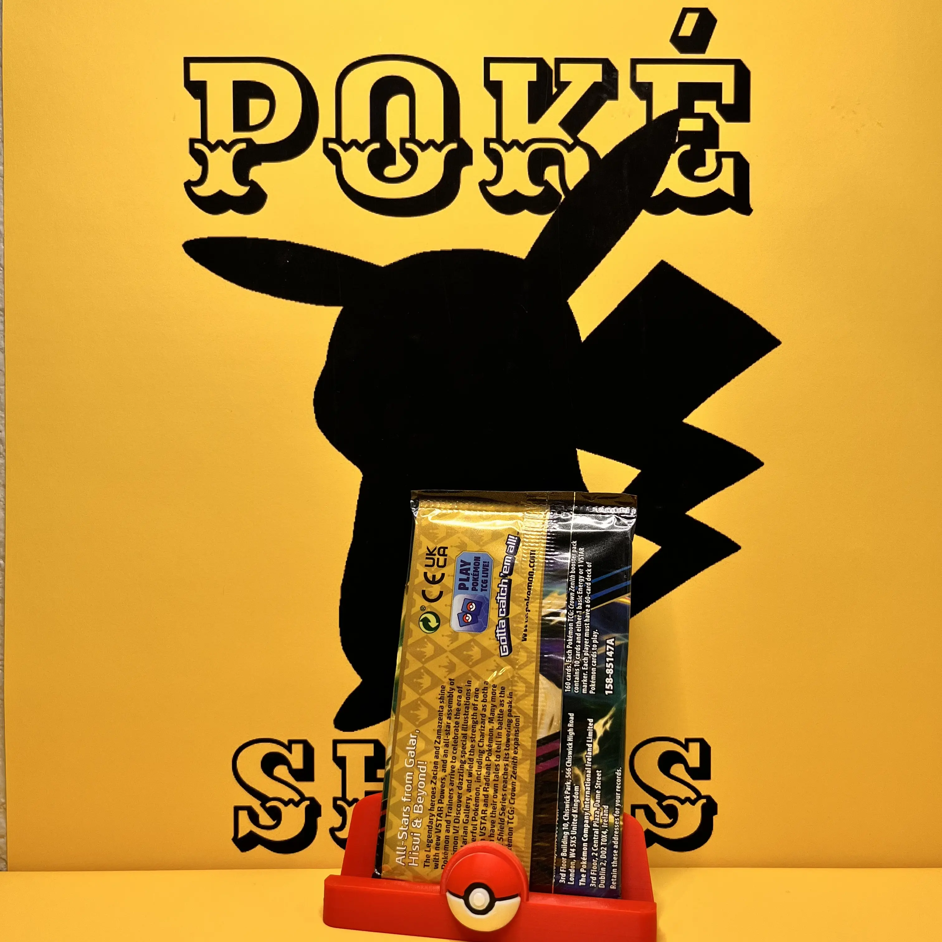 Pokemon TCG Sword & Shield Crown Zenith Booster Pack - TikTok Shop