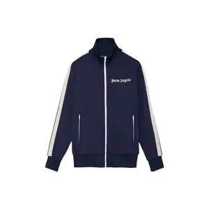 Palm Angels Track Jacket Navy Blue/White (men) by StockX