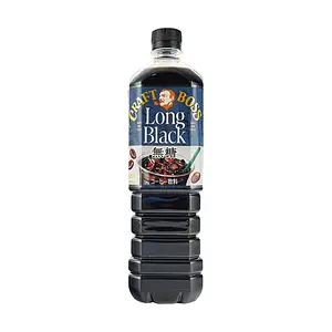 Suntory Craft Boss Black Coffee - Original Unsweetened, 0 Sugar 0 Calorie, 900ml Large Bottle for Direct Drinking