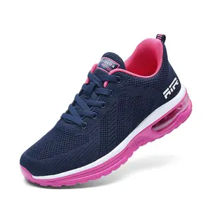 Womens Air Cushion Walking Shoes Womens Running Shoes Lightweight Women Sneakers Tennis Shoes for Gym Workout Sports