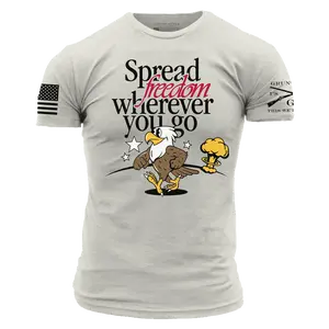 Spreading Freedom T-Shirt - Sand
