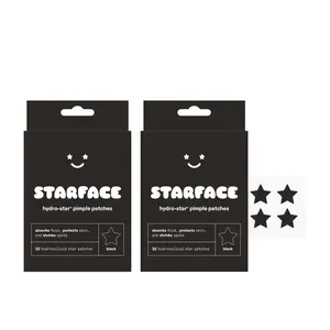 Starface Hydro-Star Black Pimple Patch 2-Pack Refill, 64ct