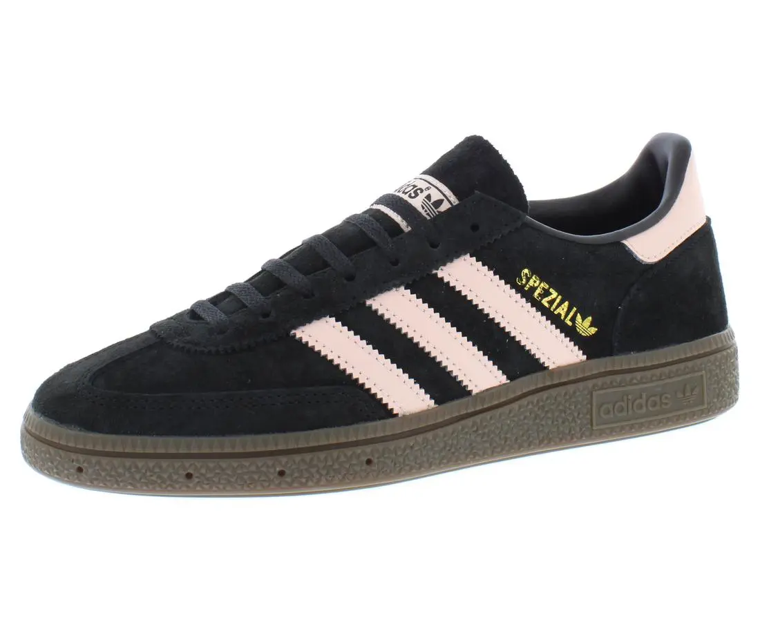 Adidas Women's Handball Spezial Suede Sneaker, Retro-Style Athletic Sports Shoes, Casual Walking Footwear, Lace-Up