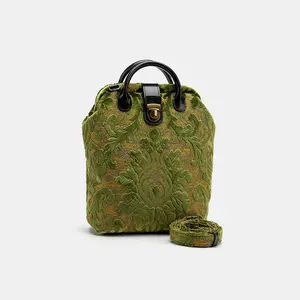 Burnout Velvet Fern Green Everyday Backpack