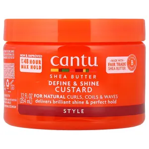 Cantu Shea Butter, Define & Shine Custard, 12 fl oz (354 ml)