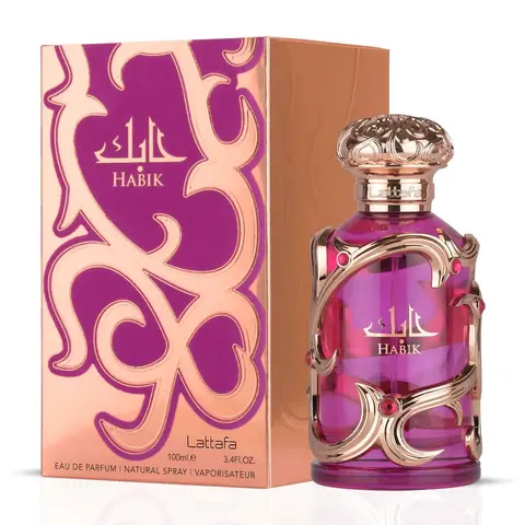 Lattafa Habik Eau de Parfum for Women – 100ml | Elegant, Floral & Sweet Feminine Fragrance