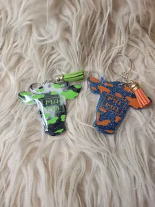 Bull Head Keychain