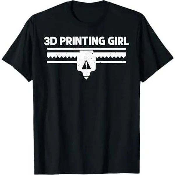 Cool 3D Printing For Girls Kid 3D Printer Lovers Print Geeks T-Shirt