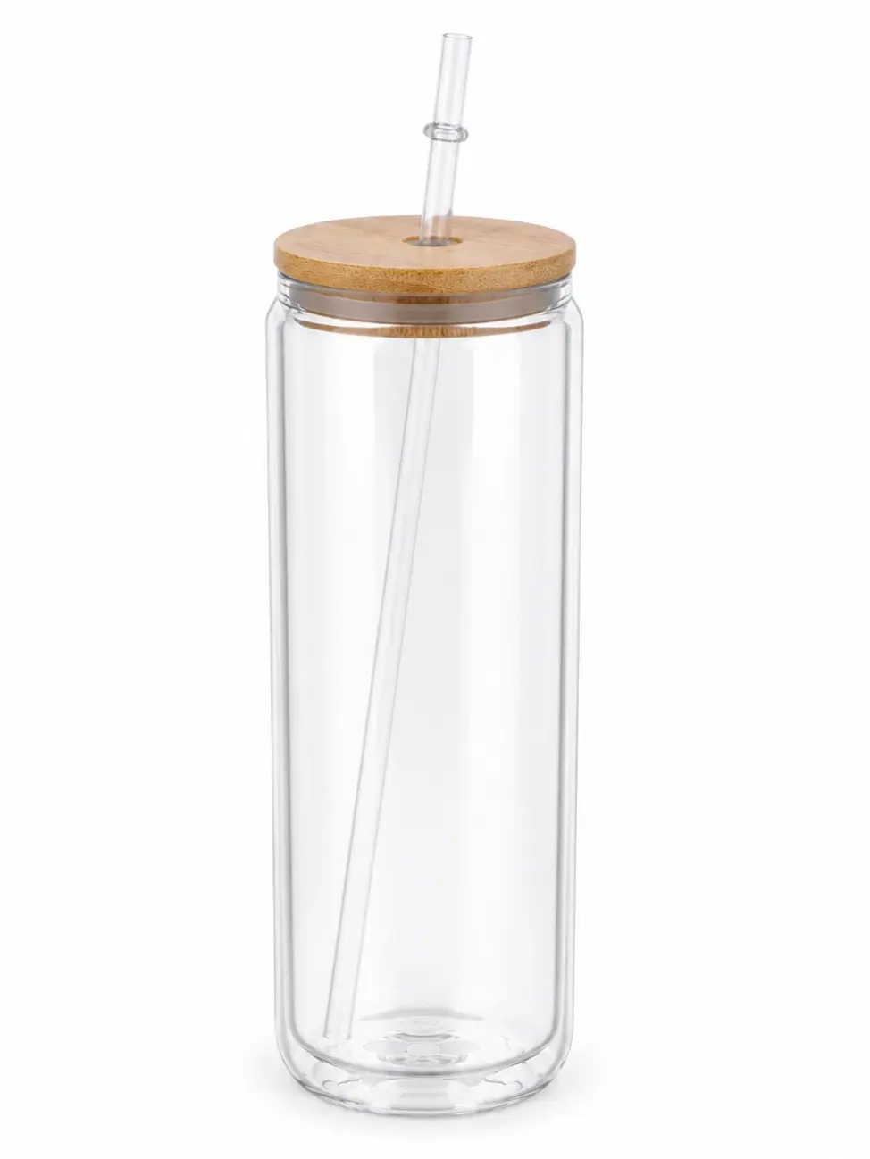 20oz Personalized  acrylic cup with bamboo lid
