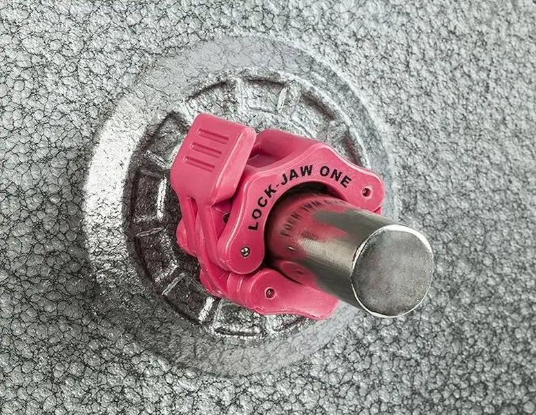 One Barbell Collar Pink Standard Collar - Adjustable Fit for Versatile Use