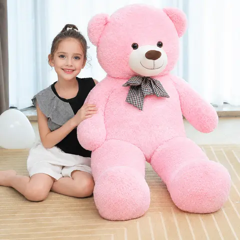 CHUBBYJOY Giant Teddy Bear Plush Toy 43"47"55" Big Bear Cuddly Stuffed Animal Perfect Gift for Kids, Girlfriend, Christmas, Valentine's Day, Graduation, Birthday