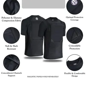 Concealed Body Soft Armor T-Shirt