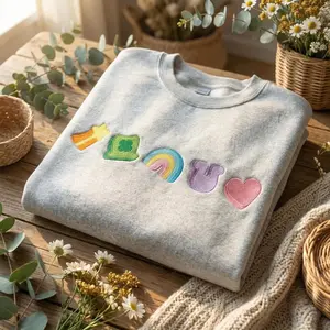 Embroidered Irish Goodbye Sweatshirt, Funny St Patricks Day Crewneck Sweater, Most Likely To Irish Goodbye Shirt, Lucky Shamrock Party Outfit