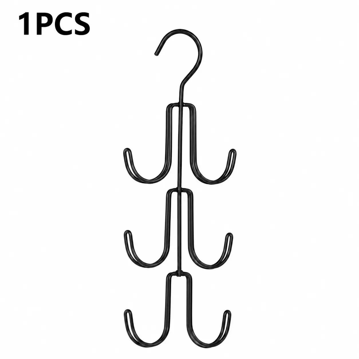 1 PCS Multifunctional Metal Purse Hangers - Space-Saving Closet Organizer Hooks for Handbags, Belts, Scarves - Household Wardrobe Storage Solutions