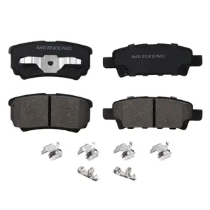 【GARVEE】Premium Ceramic Disc Rear Brake Pads Compatible with Multiple Models: 2007-2010 Sebring, 2008-2014 Avenger, 2007-2012 Caliber, 2007-2017 Compass, Patriot, 2004-2016 Lancer, 2005-2006 Outlander