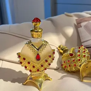 Classic Golden Arabian Eau de Parfum Essential Oil | Arabian long-lasting perfume for both men and women, essential for daily and special occasions, reasonable price, floral scent, 1.18oz, ideal Valentine's Day gift intense