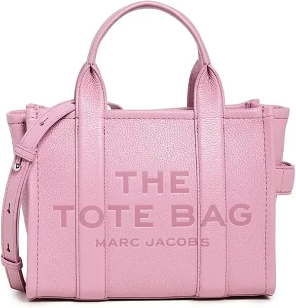 Marc Jacobs The Leather Small Tote Bag - Lilas/Pink H009L01SP21-993