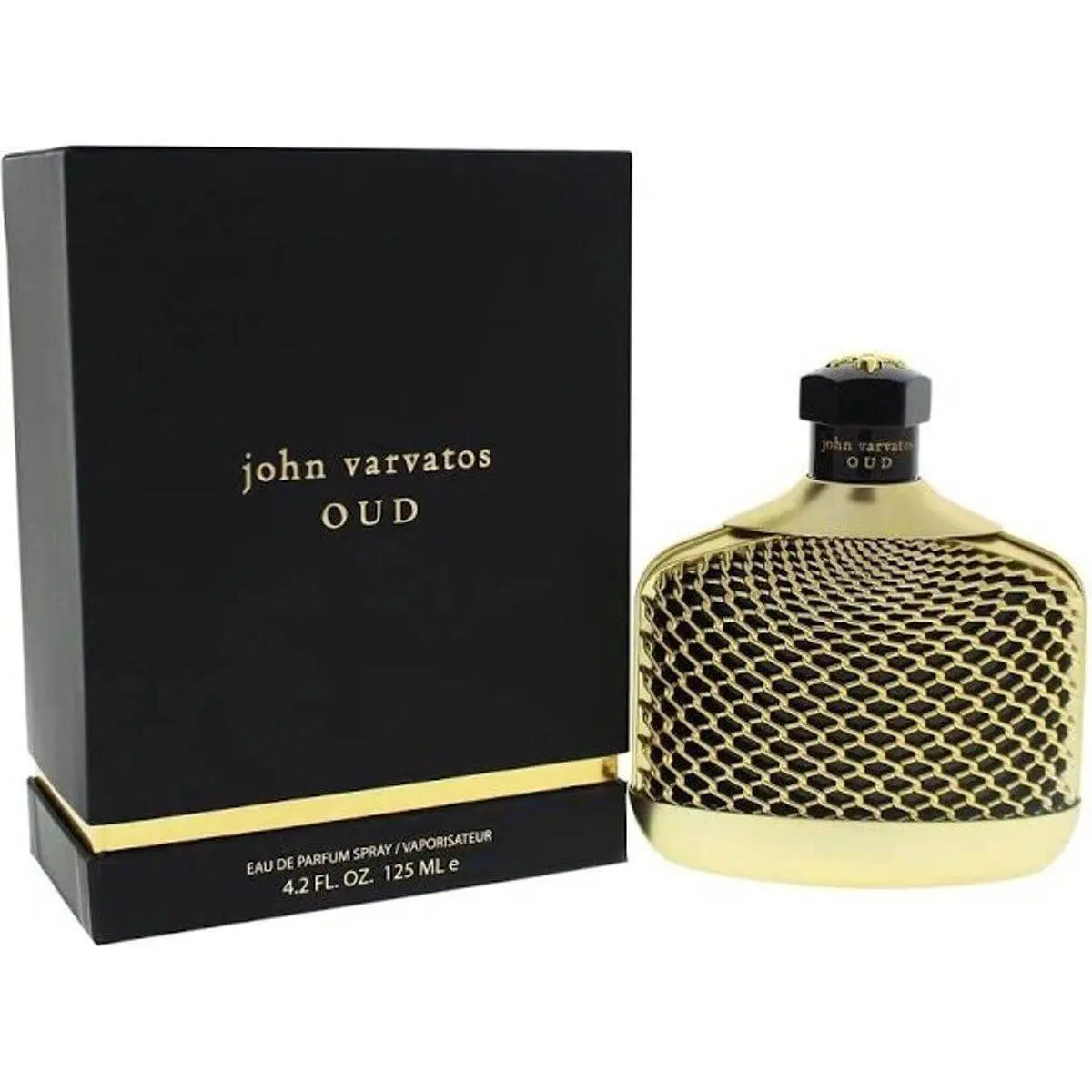 Oud Eau de Parfum for Men, 4.2 oz | Spicy Oriental Cologne with Amber, Rose and Black Leather Notes, Male Cologne, 4.2 Fl Oz, Edp Spray, Edp Perfume Fragrance, Fragrance Parfum, Malabar Pepper, Persian Saffron, Lebanese Cedar, Men's Fragrance
