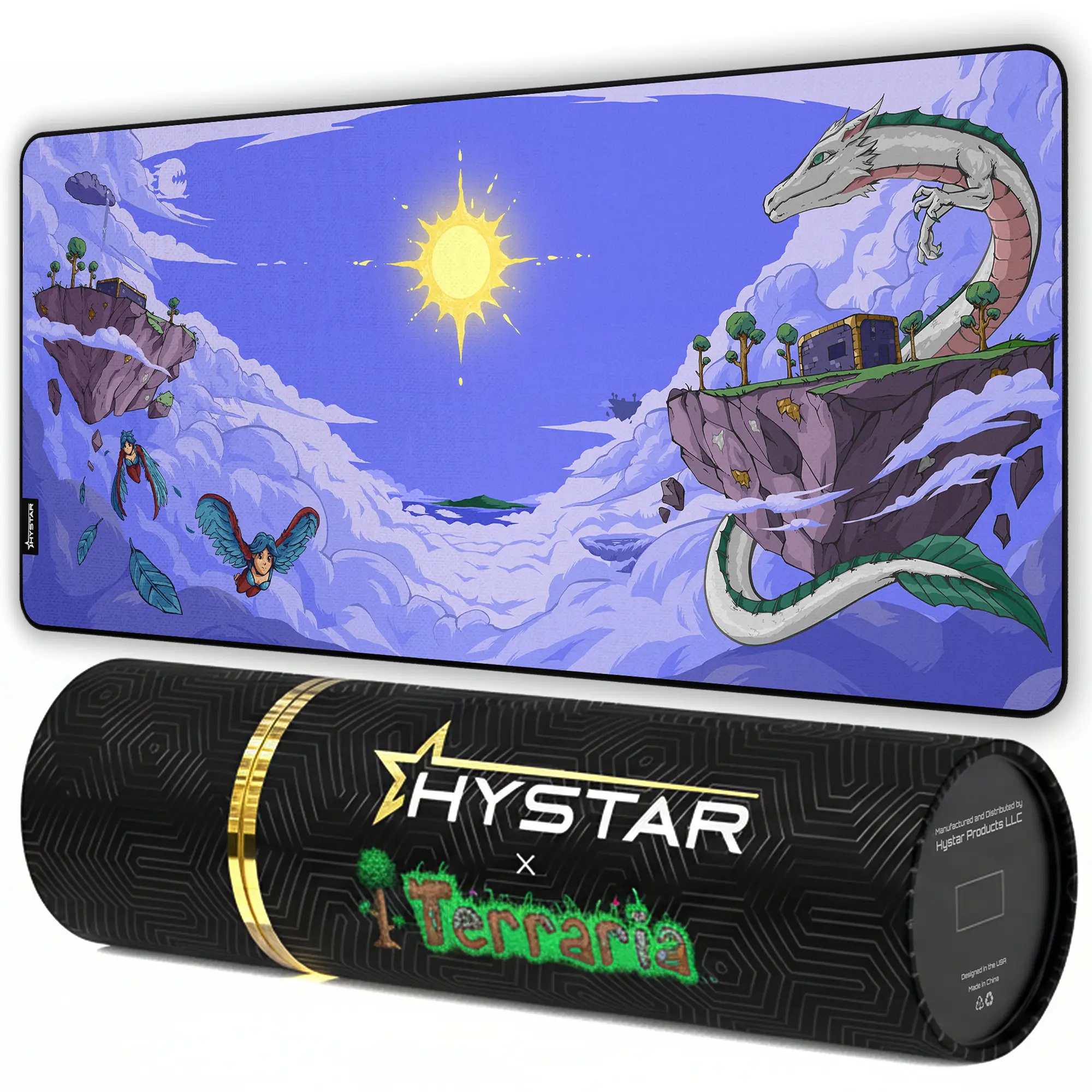 Hystar Desk Mat - Floating Island - Terraria Edition