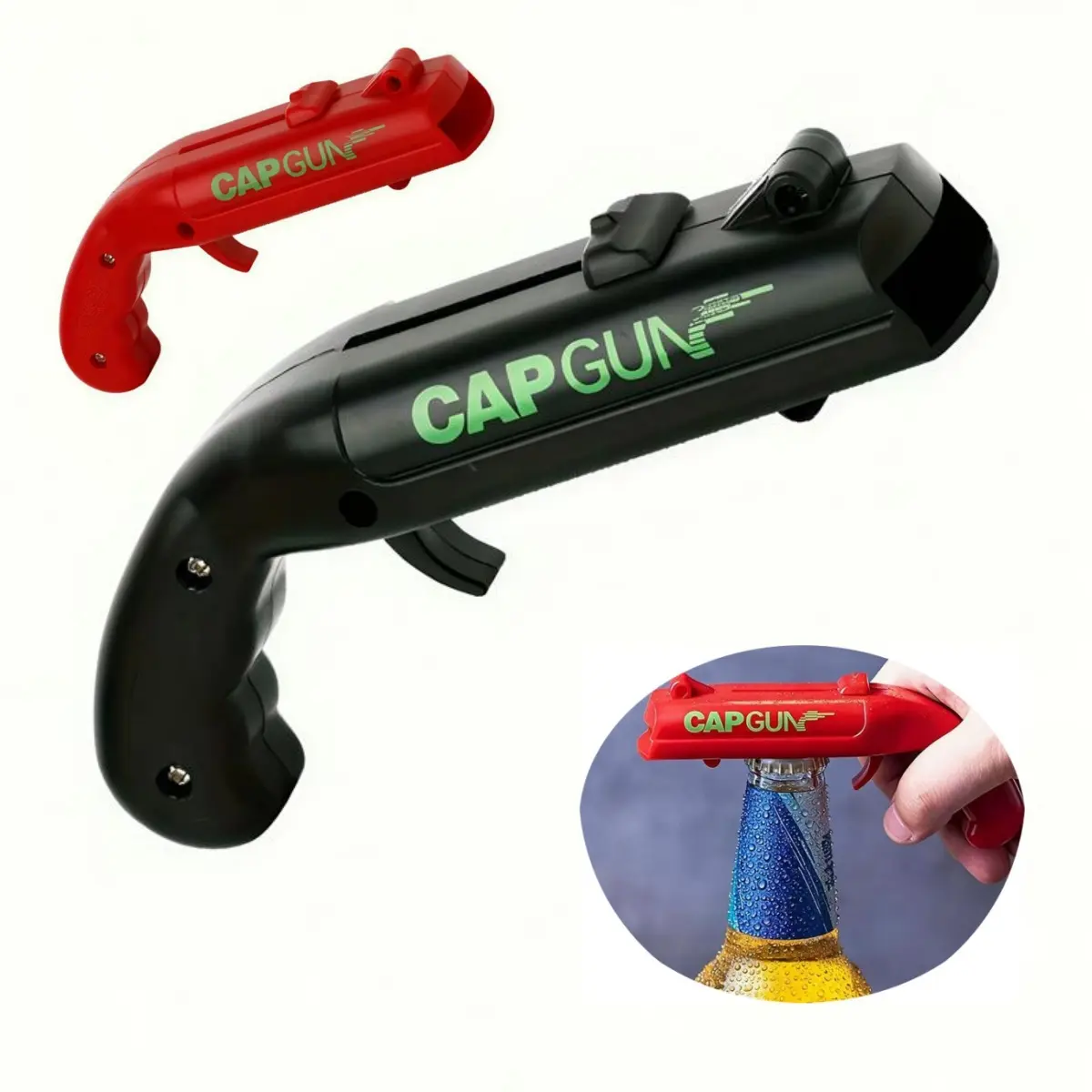 Beer Launcher 1Pc Beer Cap Launcher Funny Creative Bottle Opener, Portable and Easy ...